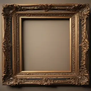 picture frame transparent
