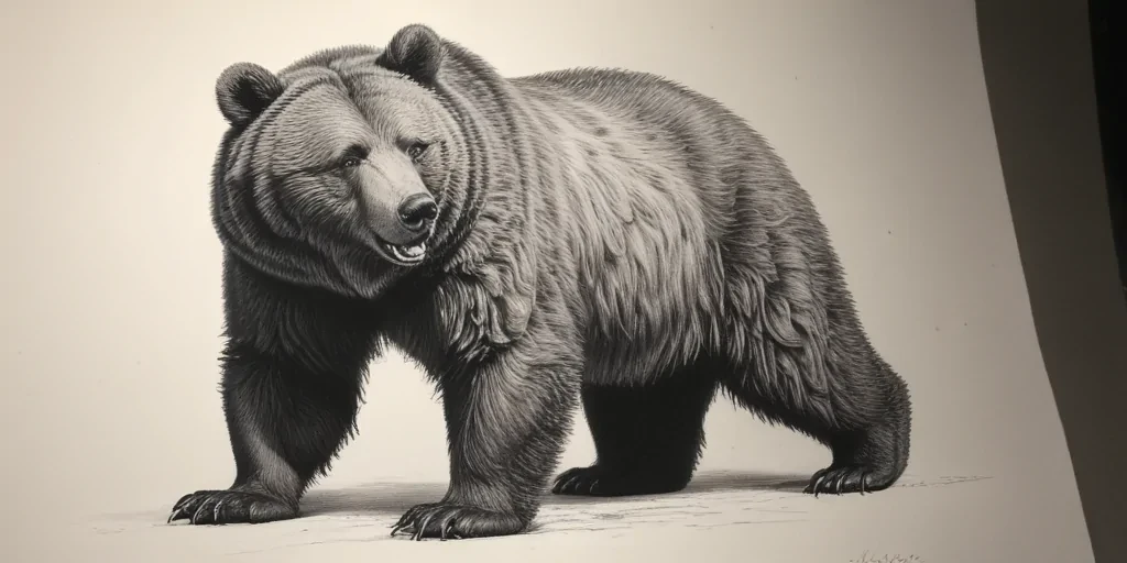 bear drawing