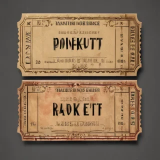ticket clip art