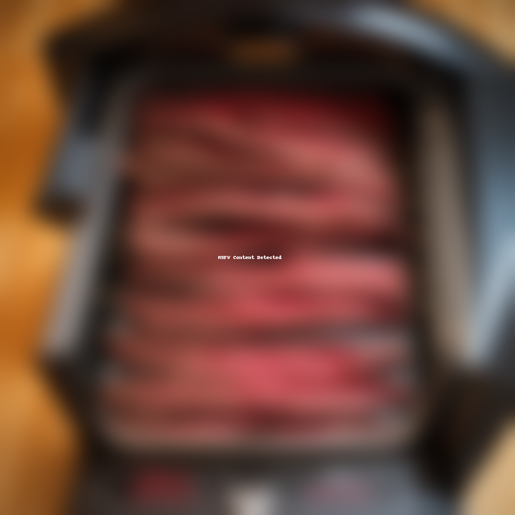 beef jerky in an electric smoker