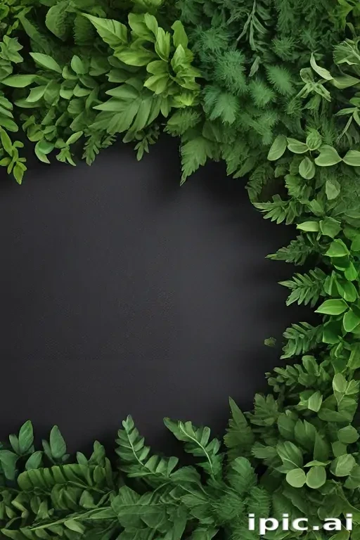 greenery border