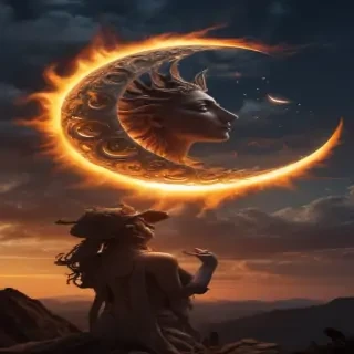 sun and moon