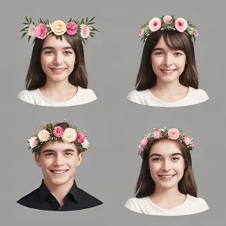 flower crown png