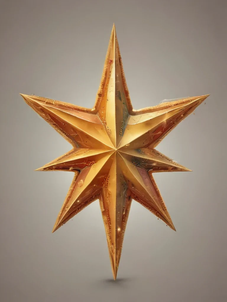 christmas star clipart