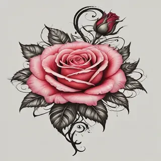 rose tattoo png