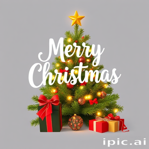 merry christmas png transparent