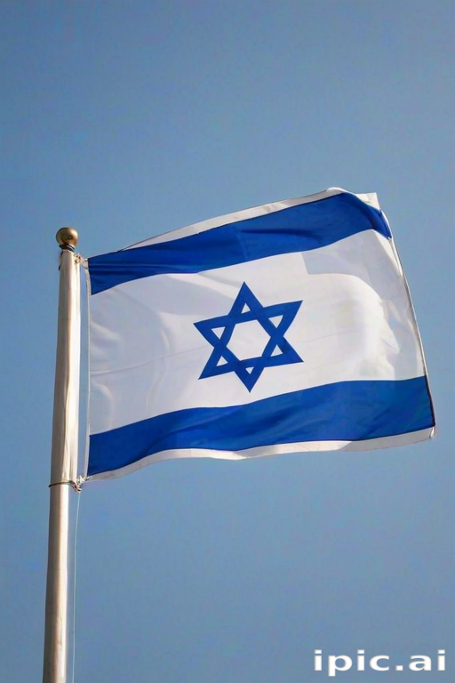 transparent israel flag