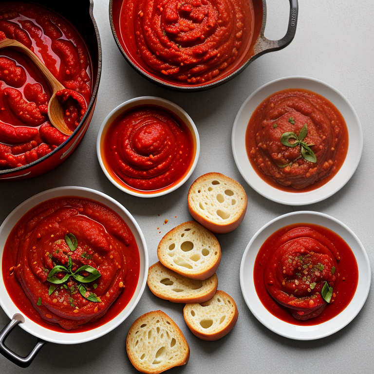 spicy calabrian chili red sauce