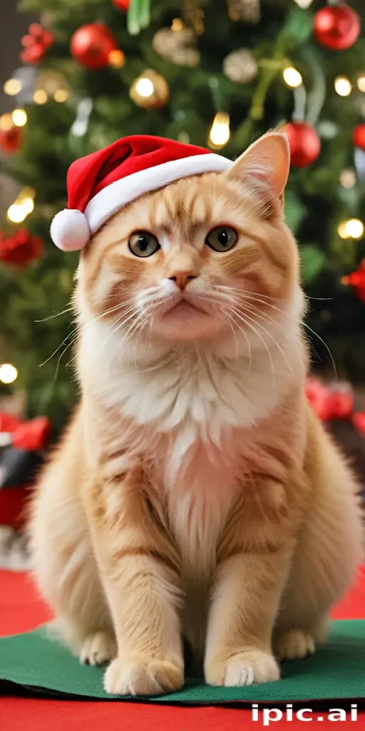 merry christmas cats images