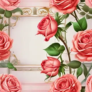 rose border