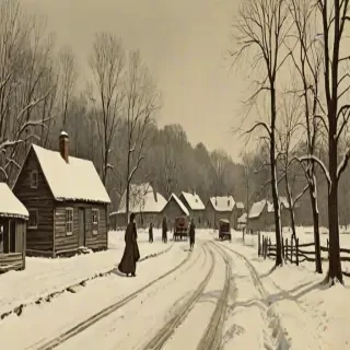 vintage winter images