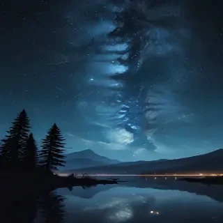 starry night wallpaper
