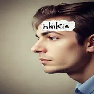 thinking person