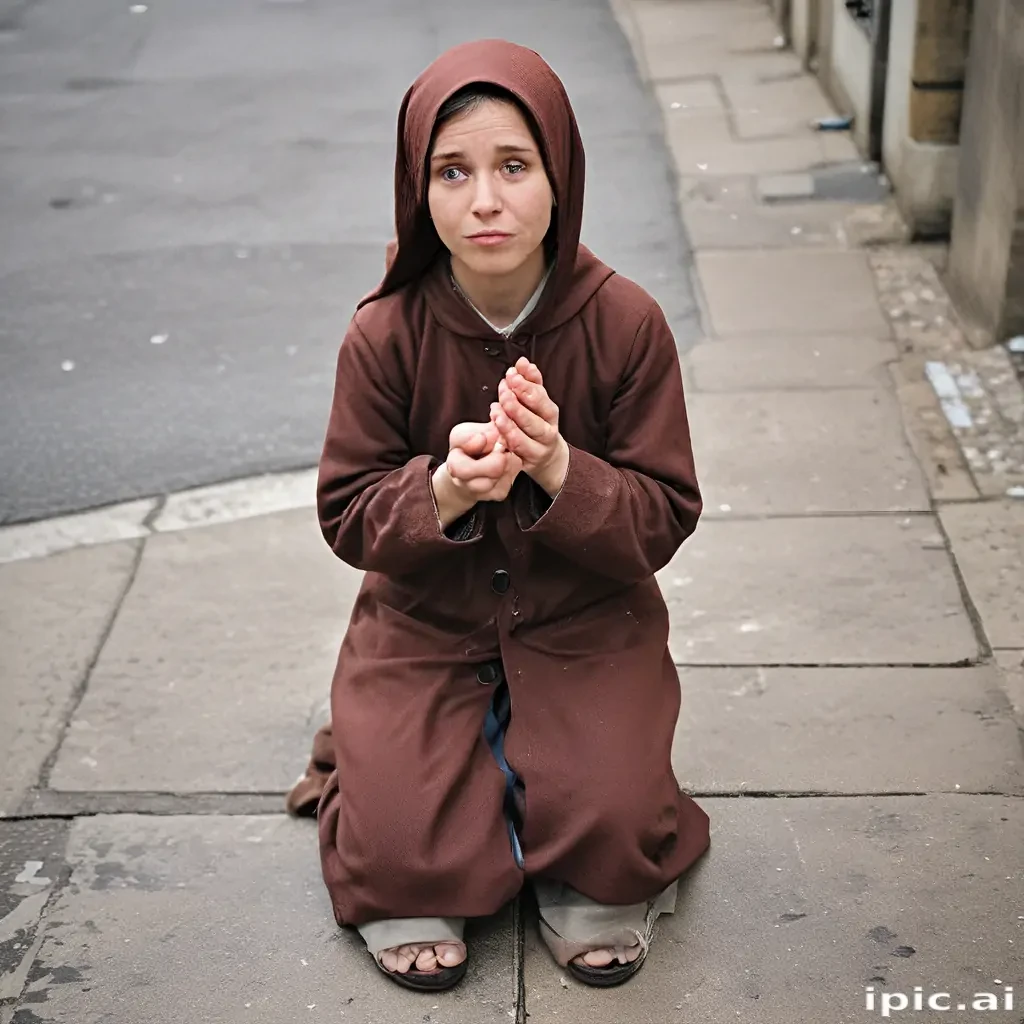 begging