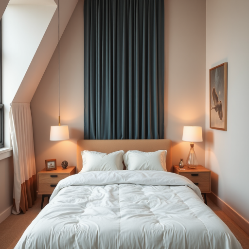 background of a bedroom