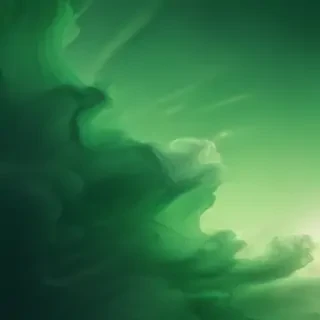 green fade background