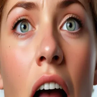 shocked face png
