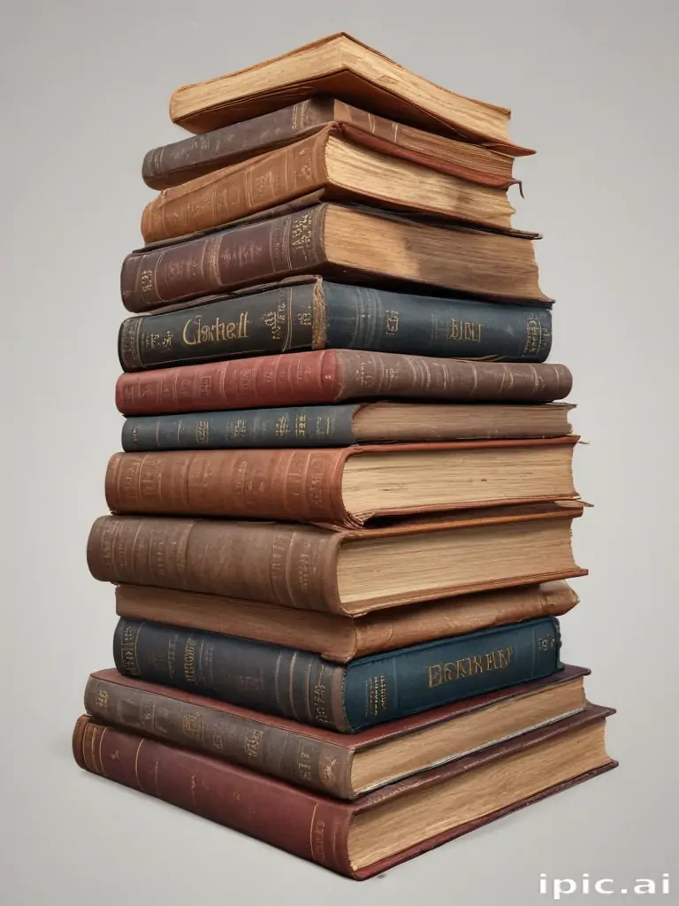 bookstack clipart