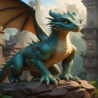 cartoon dragons