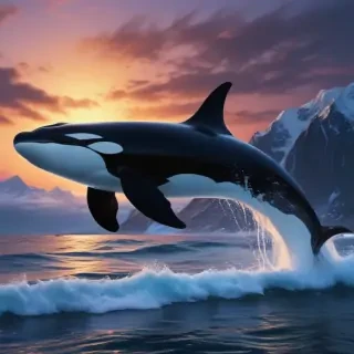 wallpaper orca