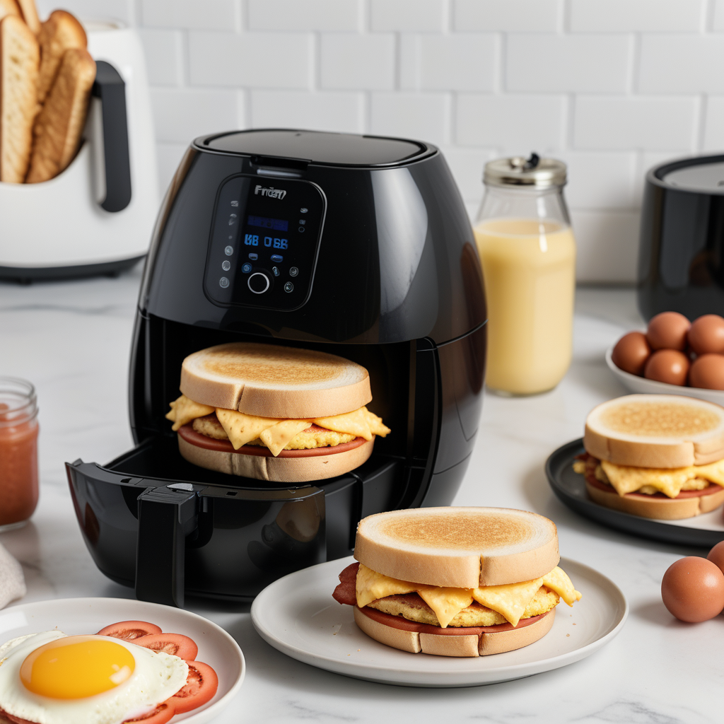 frozen breakfast sandwich in air fryer