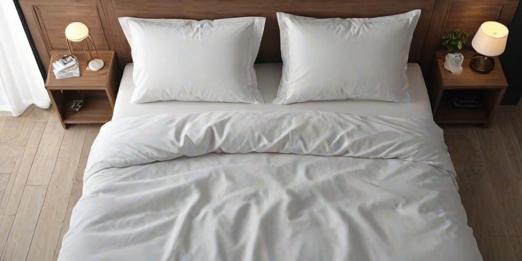 bed top view
