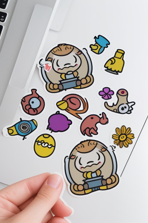 i think you should leave stickers