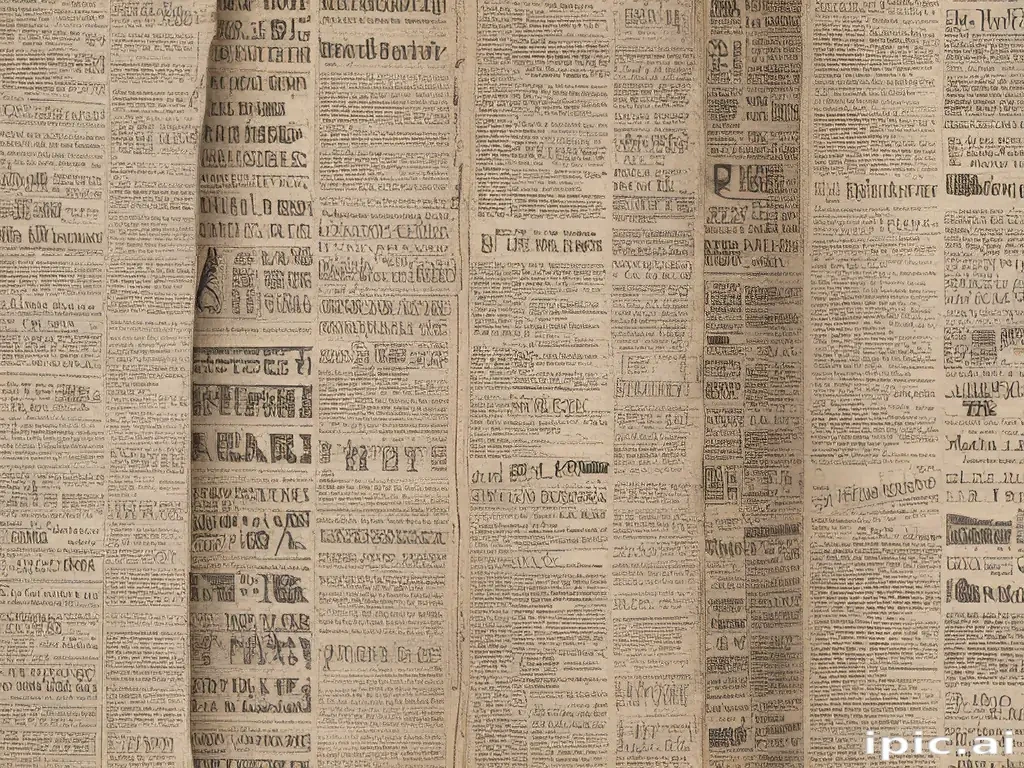 old newspaper background