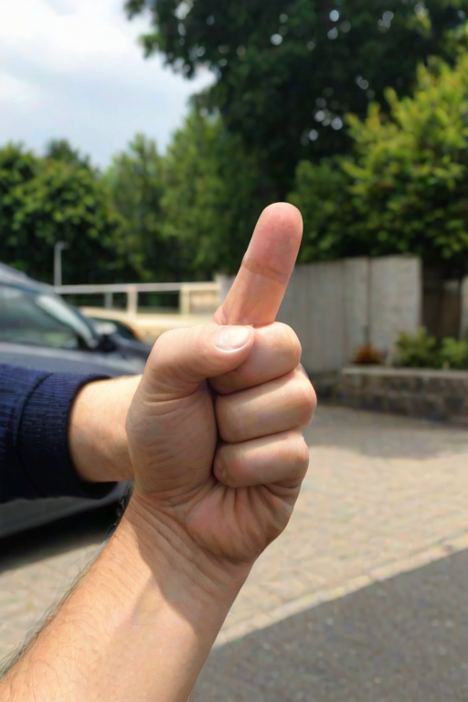 thumbs down