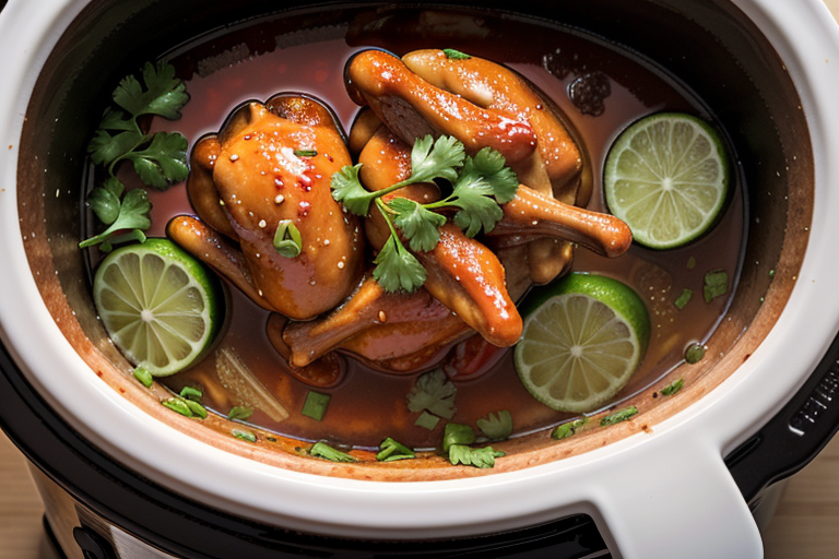 huli huli chicken crock pot