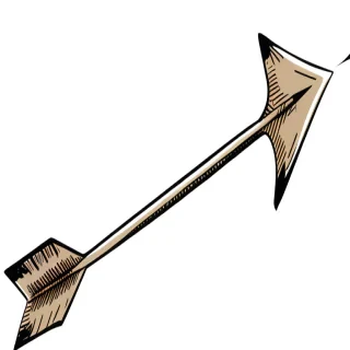 drawn arrow png