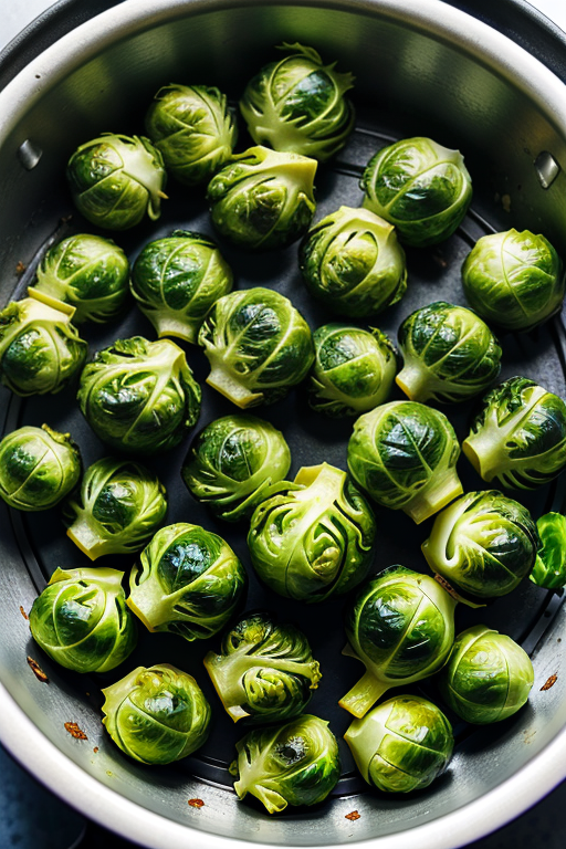 air frying frozen brussel sprouts