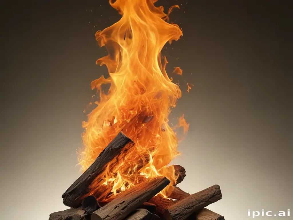 fire clear background