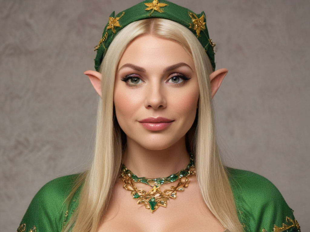 Ai Image Generator - Ai Art Generator - High Quality and 100% Unique Images  - iPic.Ai Daphne rosen as an elf queen