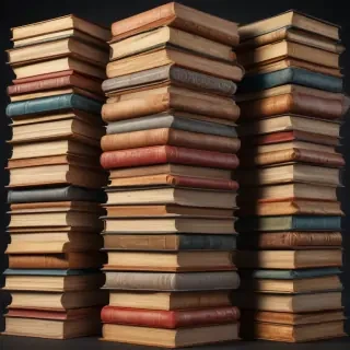stacked books clip art