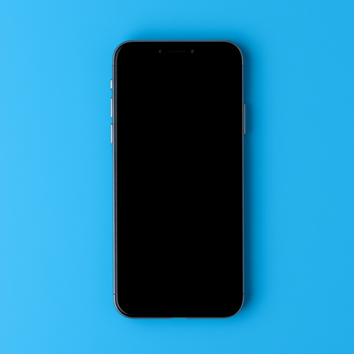 blue background iphone