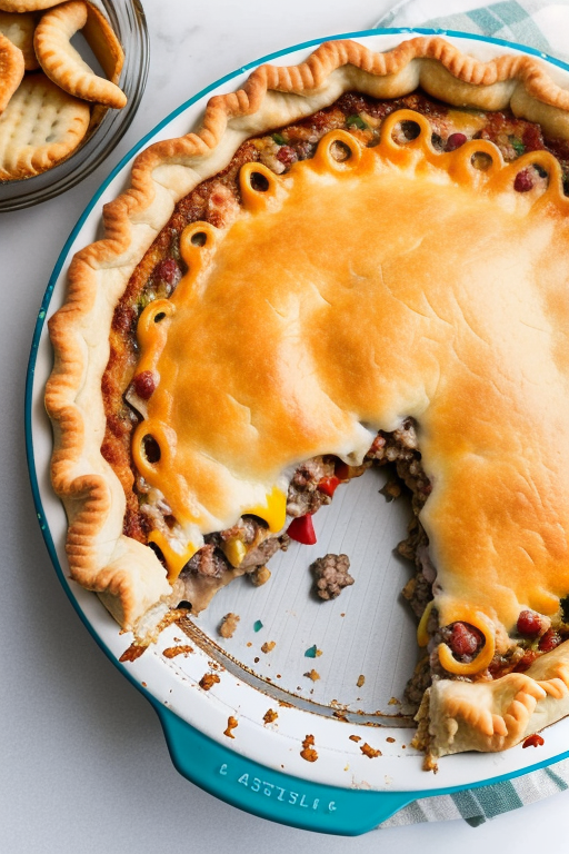 impossible cheeseburger pie without bisquick