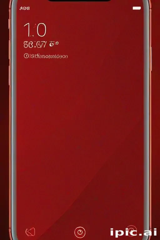 red lockscreen