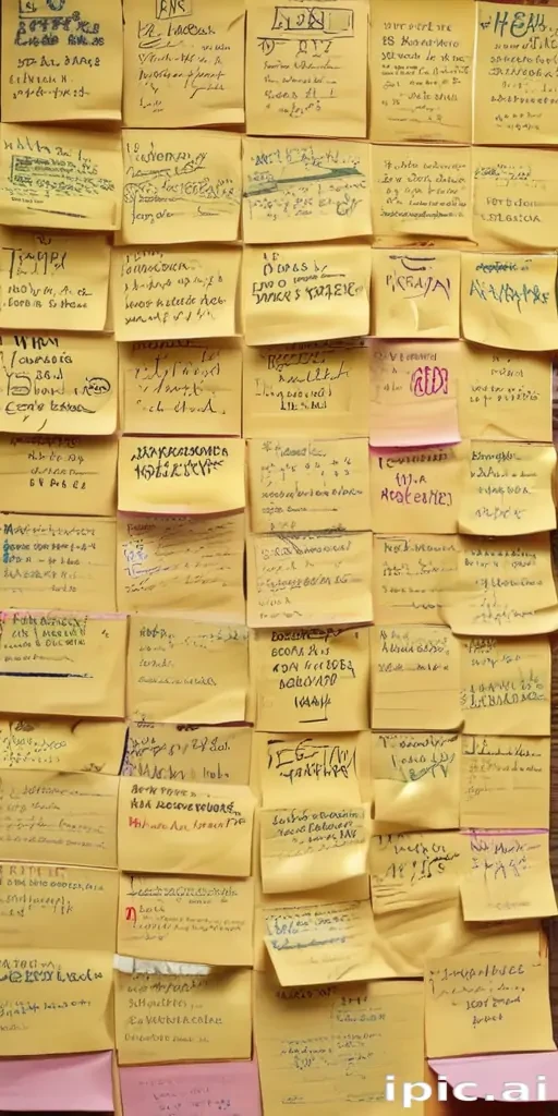 sticky note background