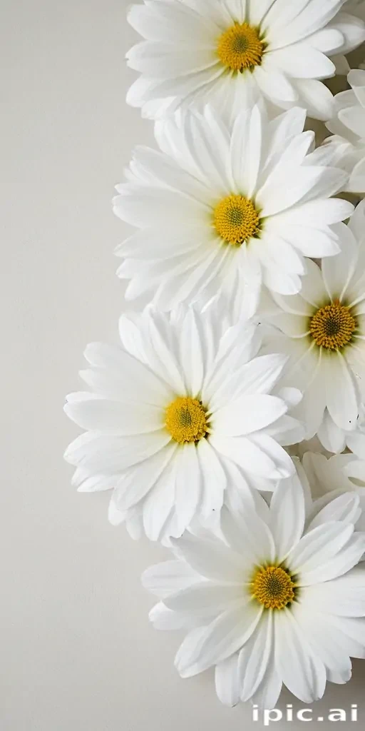iphone white flower wallpaper