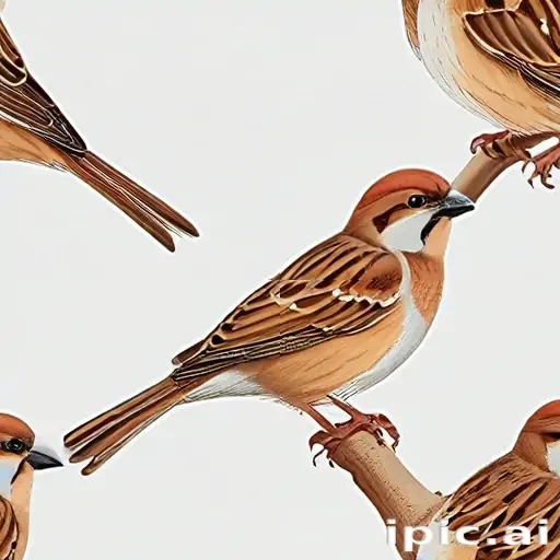 sparrow clipart