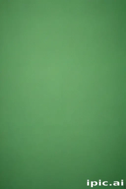 green background