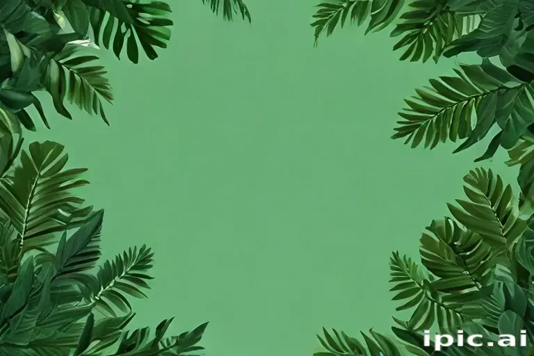 aesthetic green background