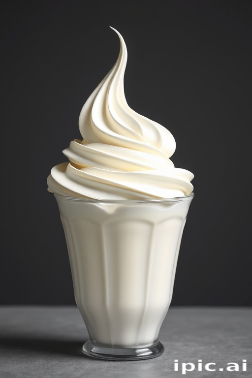 whip cream png