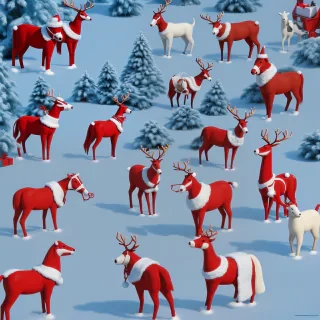 astetic christmas wallpaper