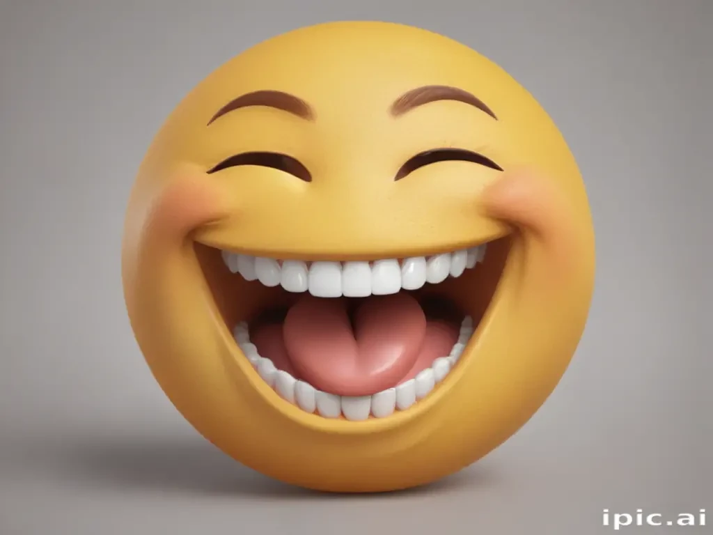 laugh emoji transparent
