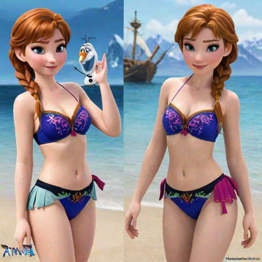 frozen anna bikini