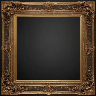 transparent border frame