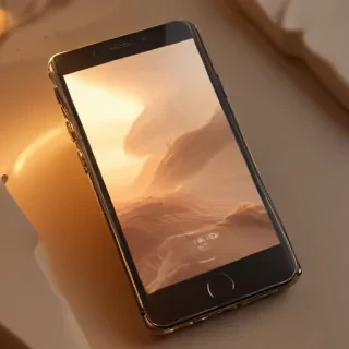 beige phone background