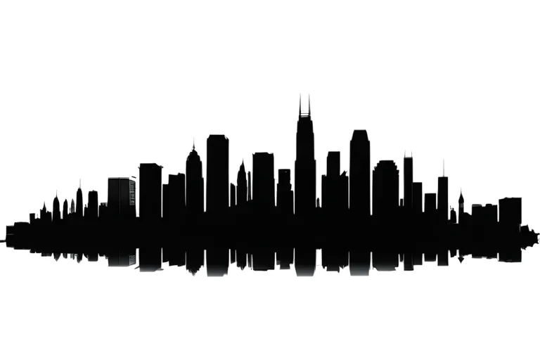 city silhouette png